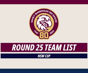 Team List: NSW Cup Round 25 vs Knights