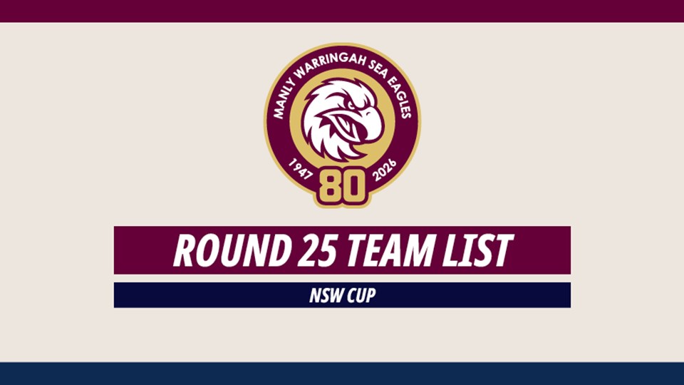 Team List: NSW Cup Round 25 vs Knights