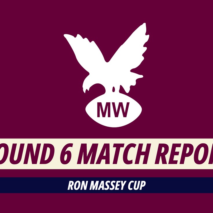 Match Report: Ron Massey Cup Round 6 vs Mounties