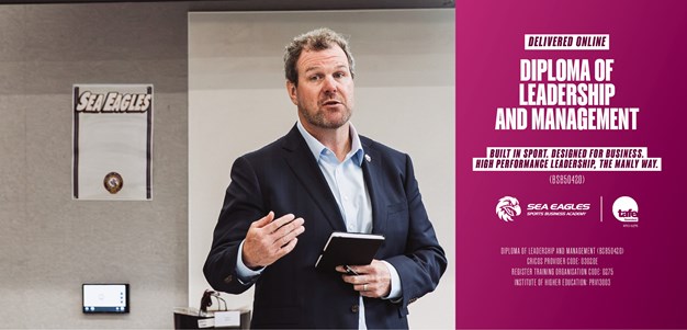 Sea Eagles take Sports Business Academy national through new online leadership course