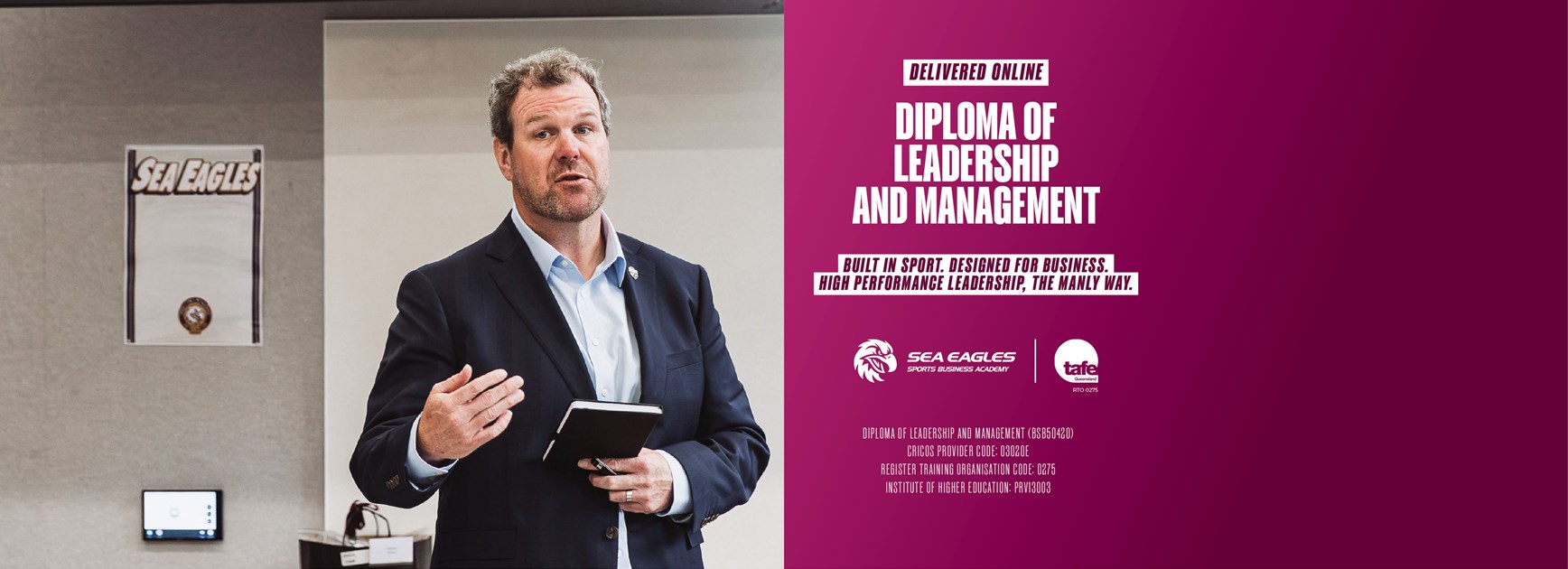 Sea Eagles take Sports Business Academy national through new online leadership course