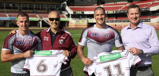 Special moment for Croker and Thompson