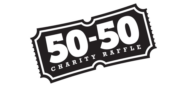 Win cash in 50:50 charity raffle