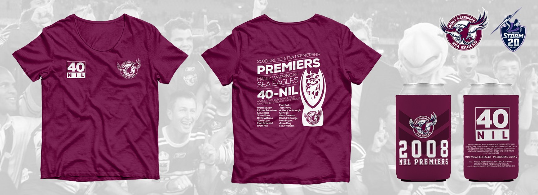 Come celebrate our 40-nil anniversary with us with a limited edition tee